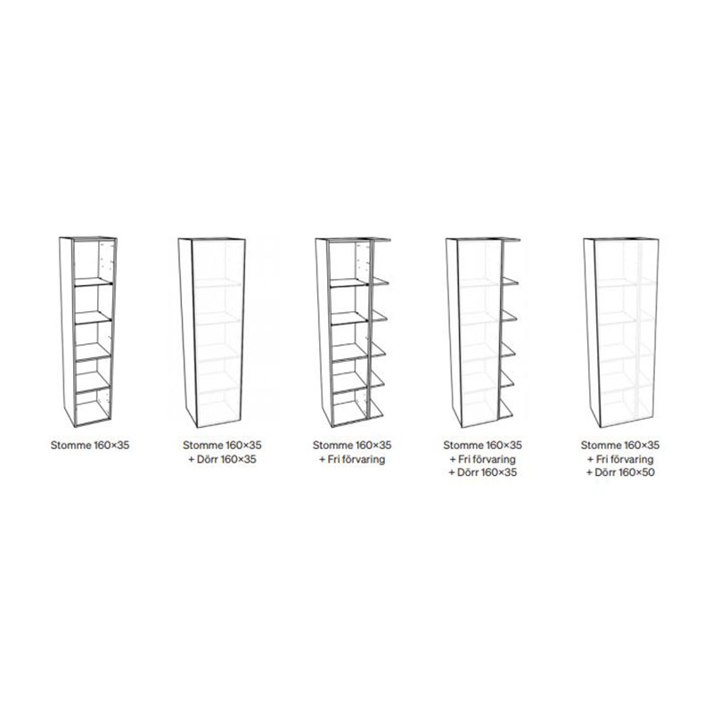 Högskåp Svedbergs Stomme
