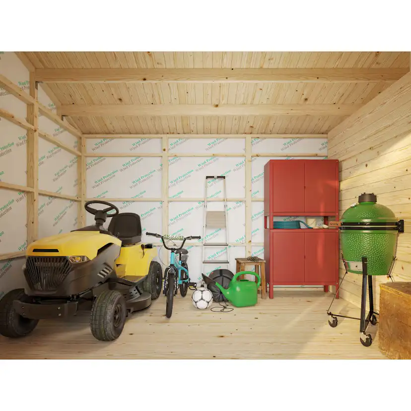 Förråd Palmako Olaf 16,9 m² Redskapsbod i Trä med Sadeltak