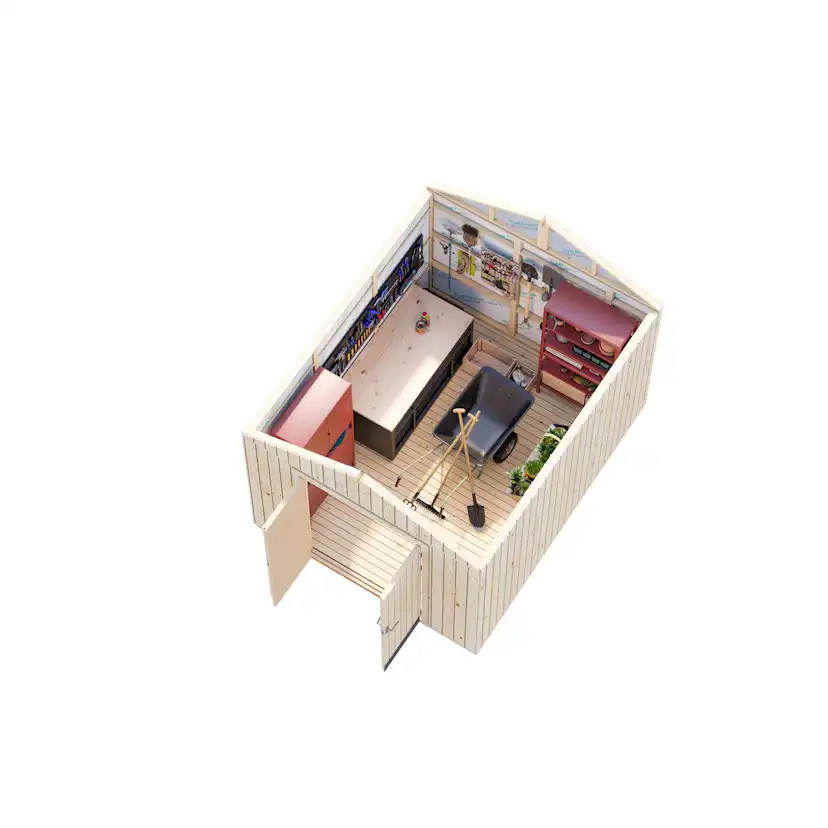 Förråd Palmako Vega 8,4 m2