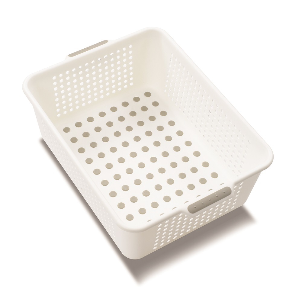 Förvaringskorg Madesmart Liten Vit