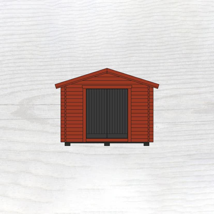 Friggebod Baseco Bruks bod 10 m2