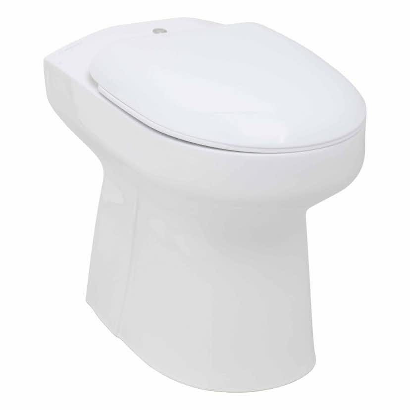 Fritidstoalett Wostman EcoDry Porslin för Fritidshus Paket med Box