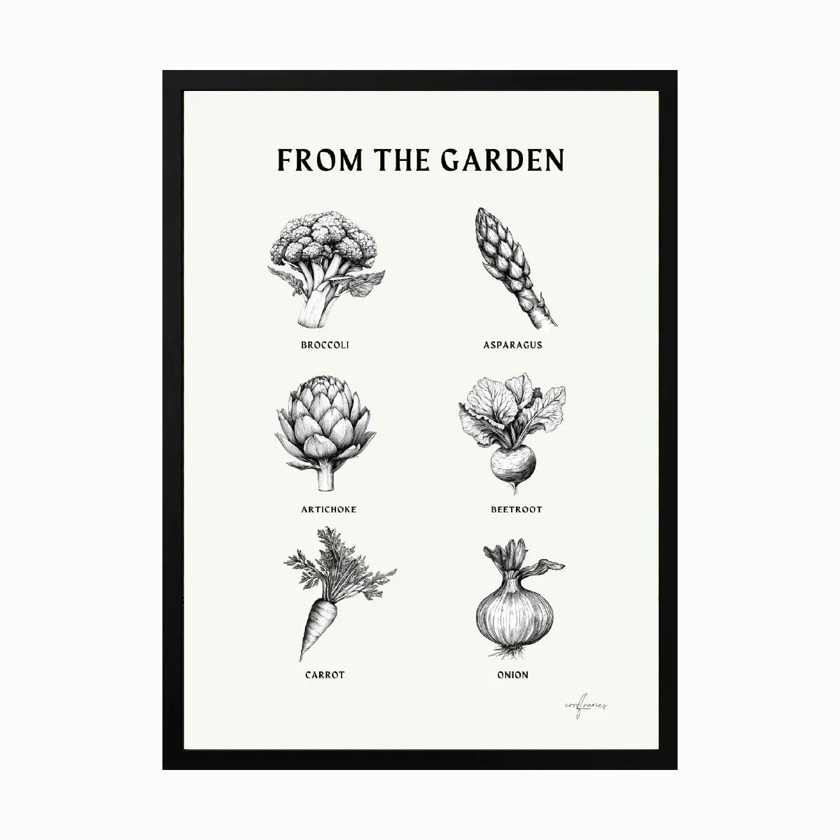 Poster Corkframes Poster From the Garden