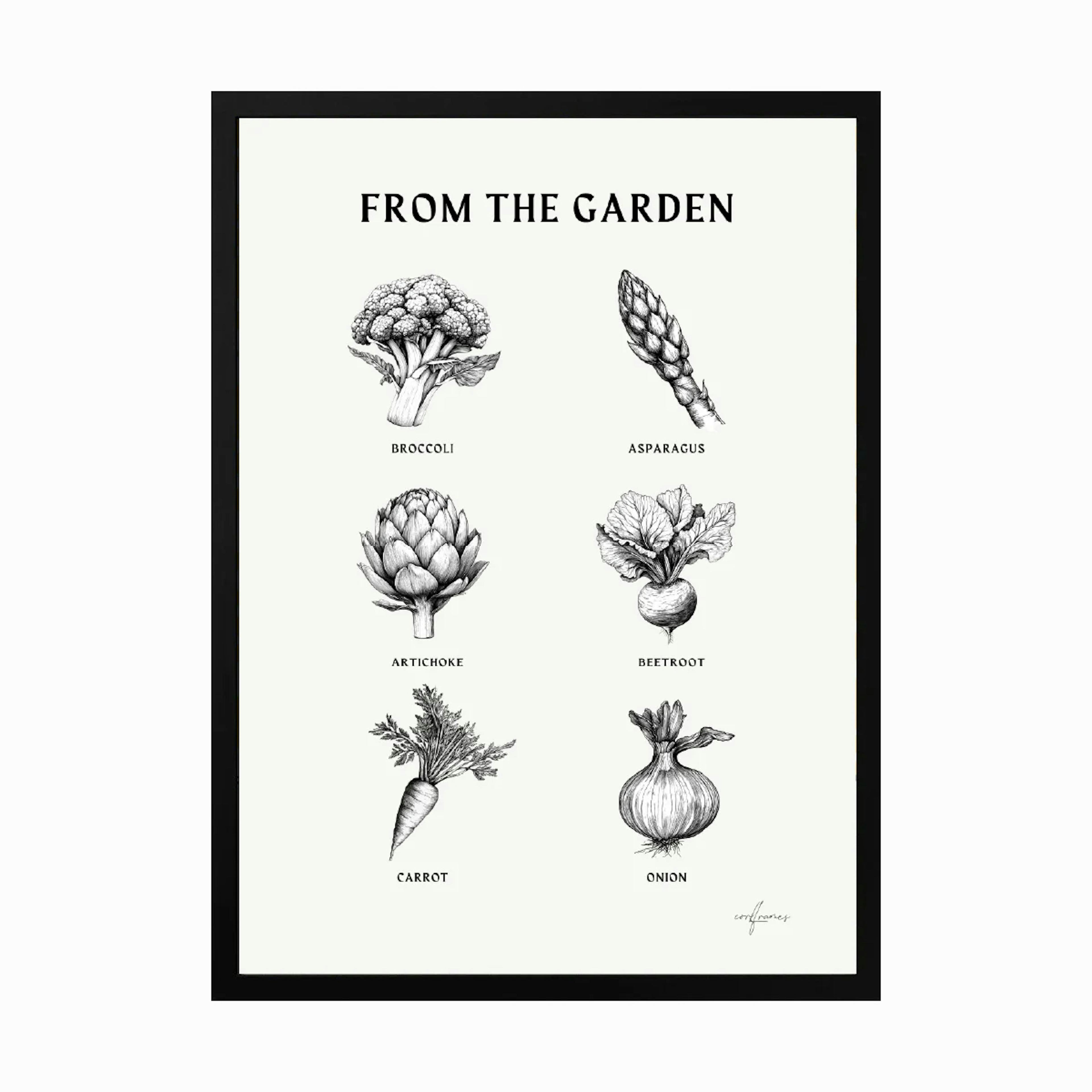 Poster Corkframes Poster From the Garden
