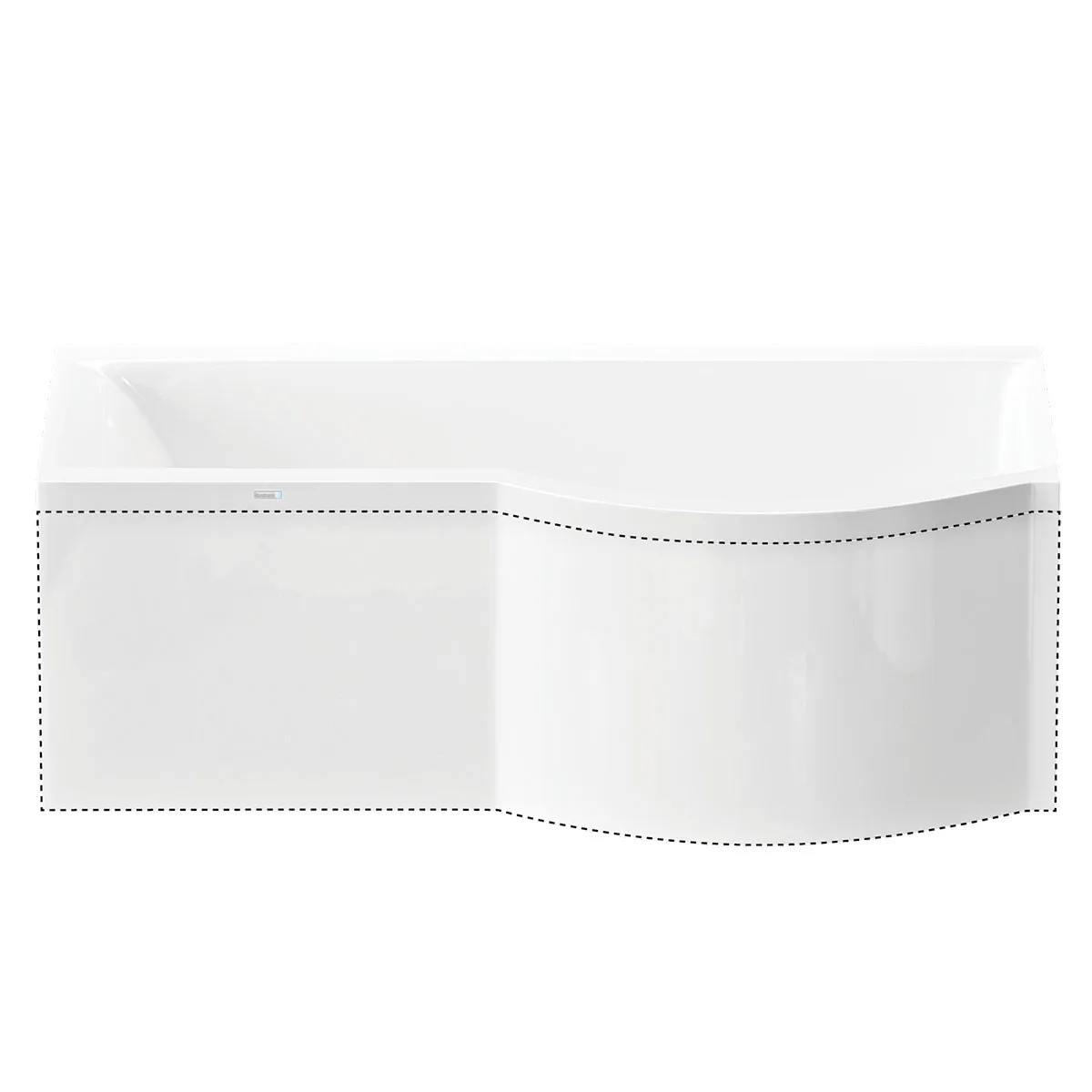 Frontpanel Nordhem till Badkar Solvik