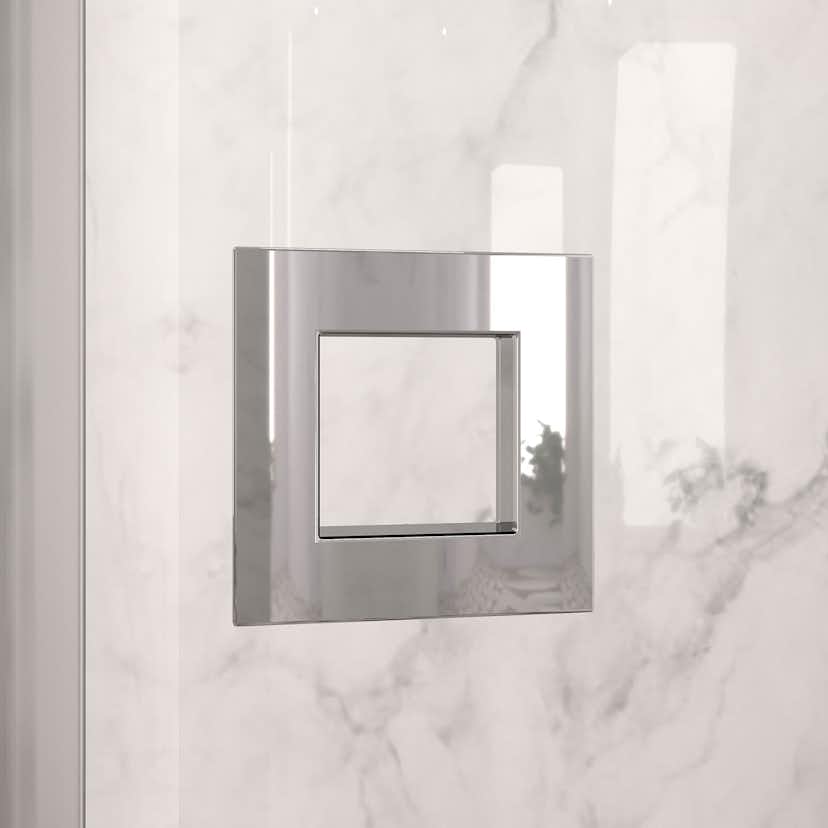 Duschhörn Hietakari Forma 369 Fast Vägg och Vikbar Dörr