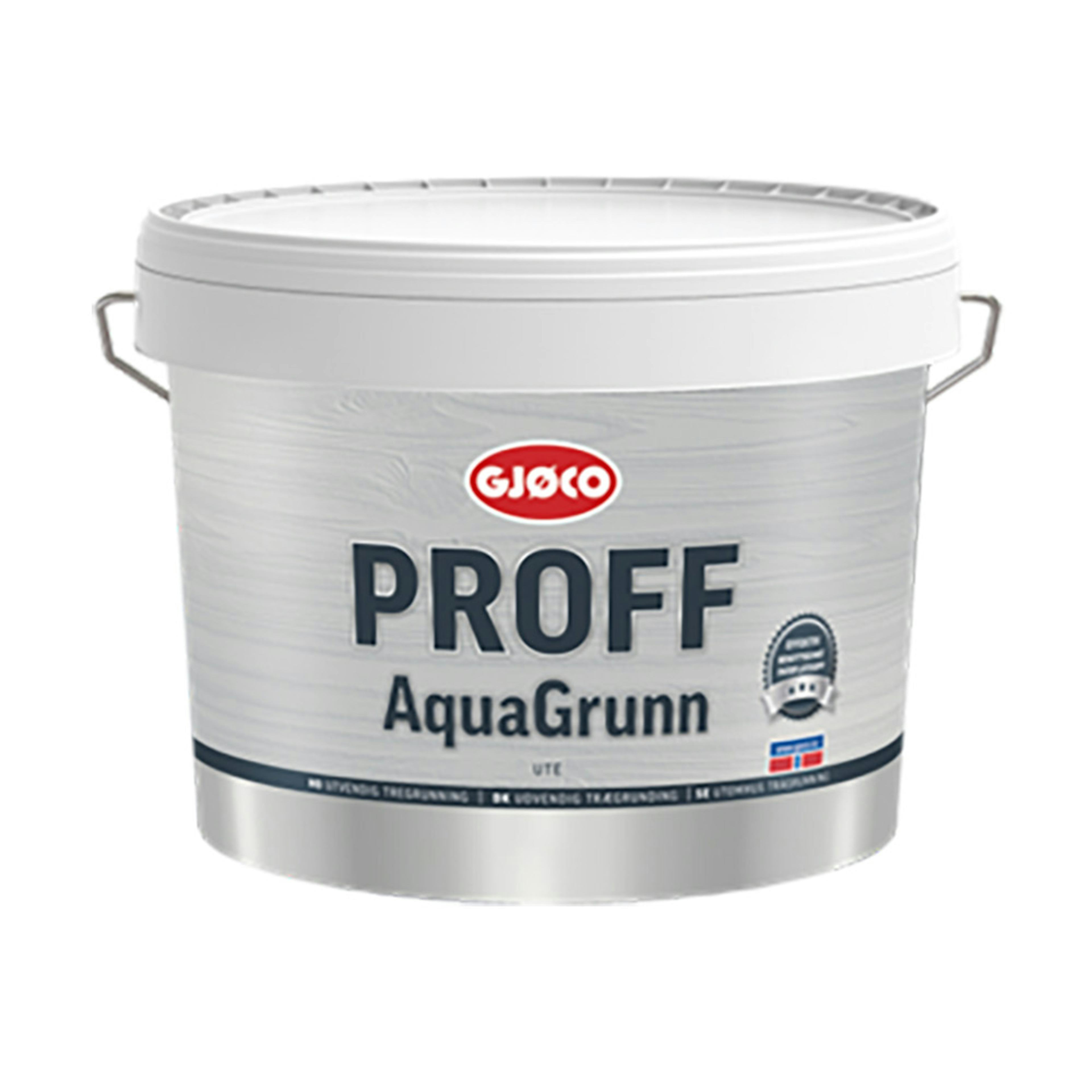 Grundfärg Gjøco Aquagrund Proff Vit