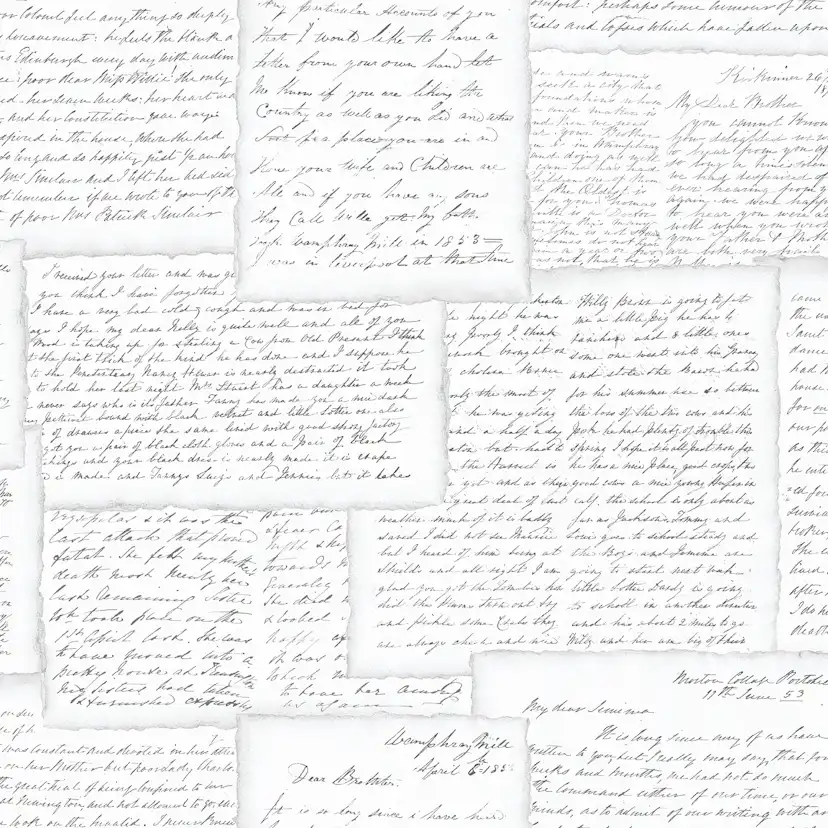 Tapet Galerie Wallcoverings Family Letters G56122