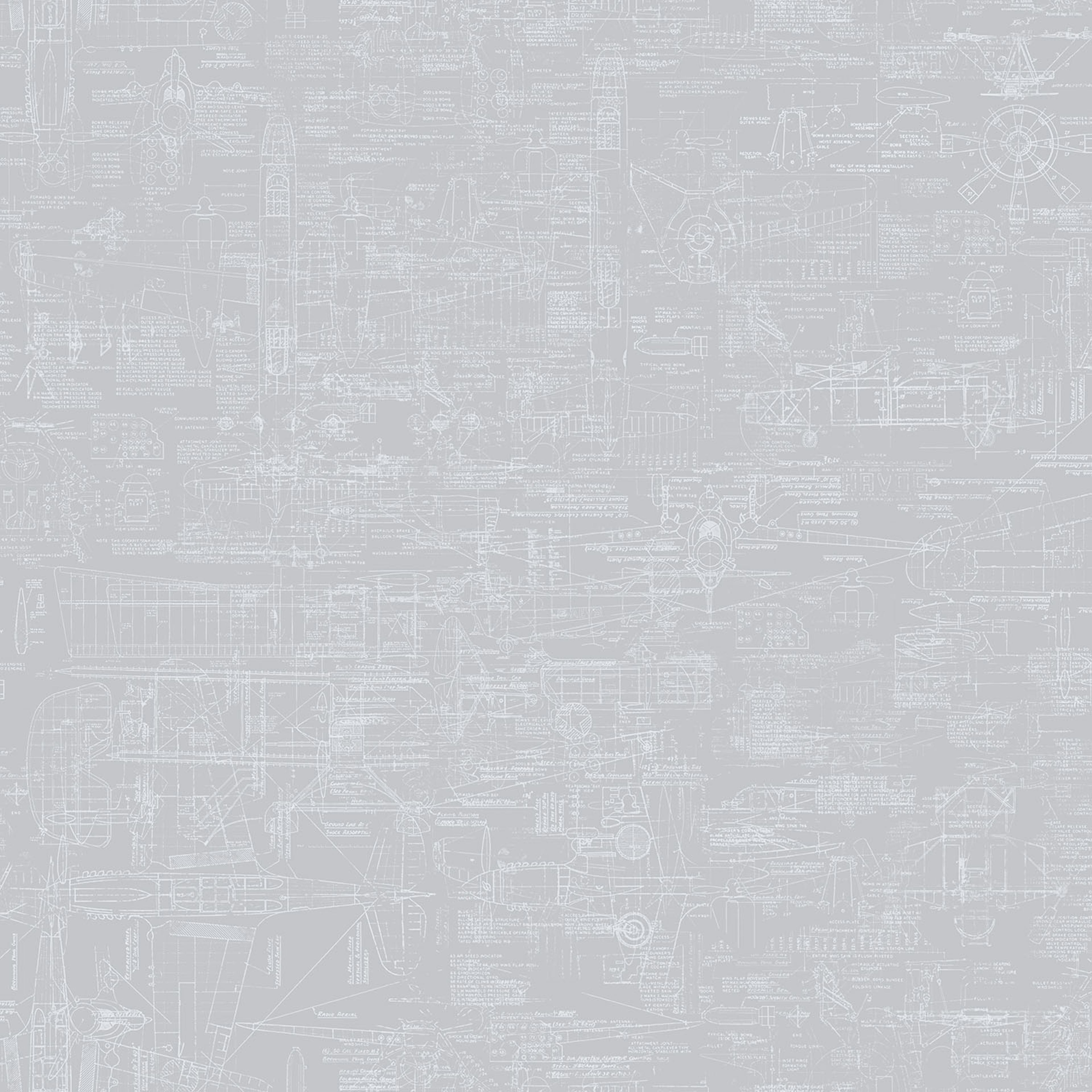 Tapet Galerie Wallcoverings Blueprint G56209