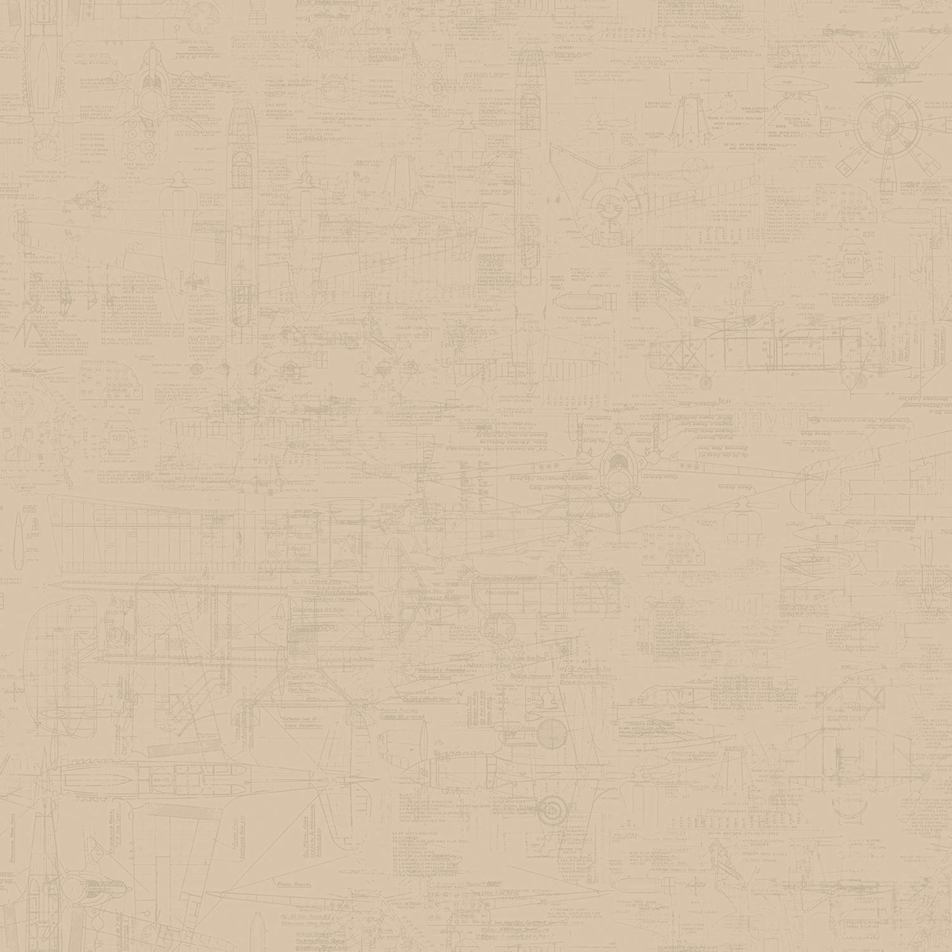 Tapet Galerie Wallcoverings Blueprint G56210