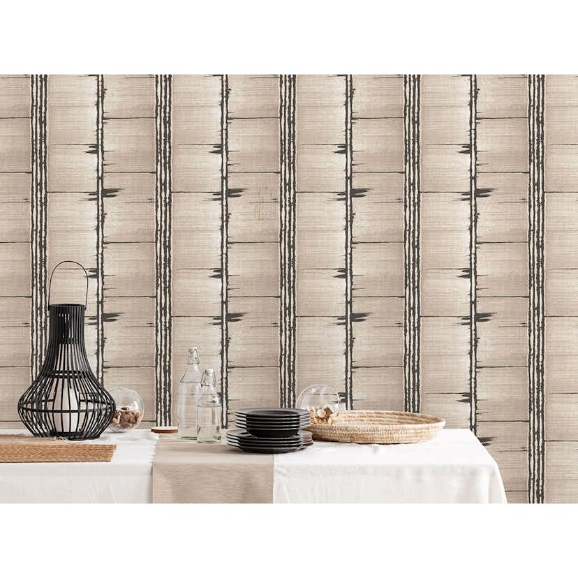 Tapet Galerie Wallcoverings Bark Stripe G78285