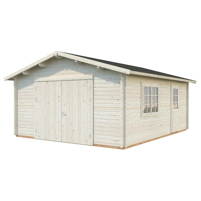 Garage Palmako Roger 23,9 m2 med Dörr