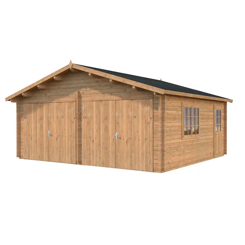 Garage Palmako Roger 28,4 m2 med Slagport