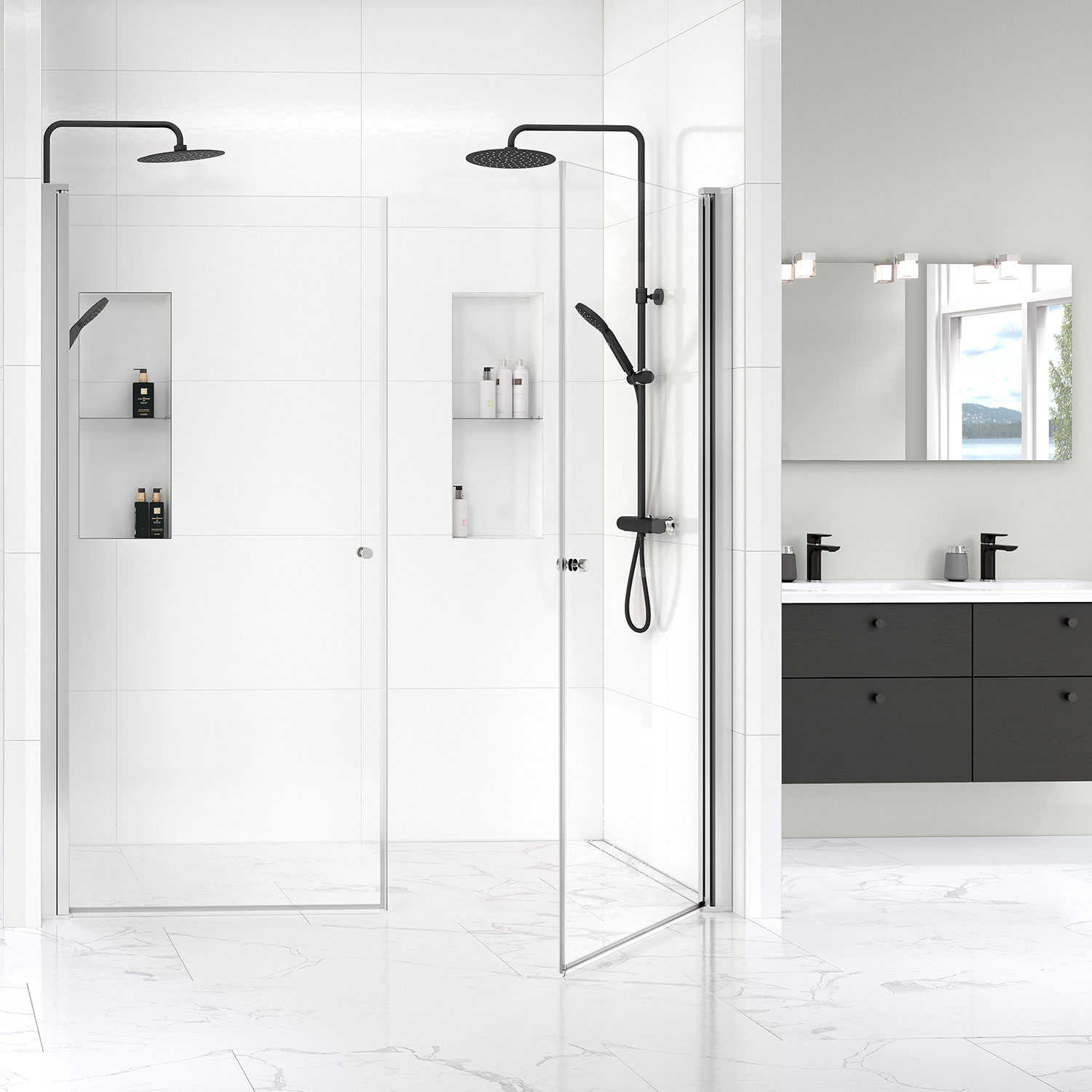 Takduschset Gustavsberg Estetic Round 160 cc