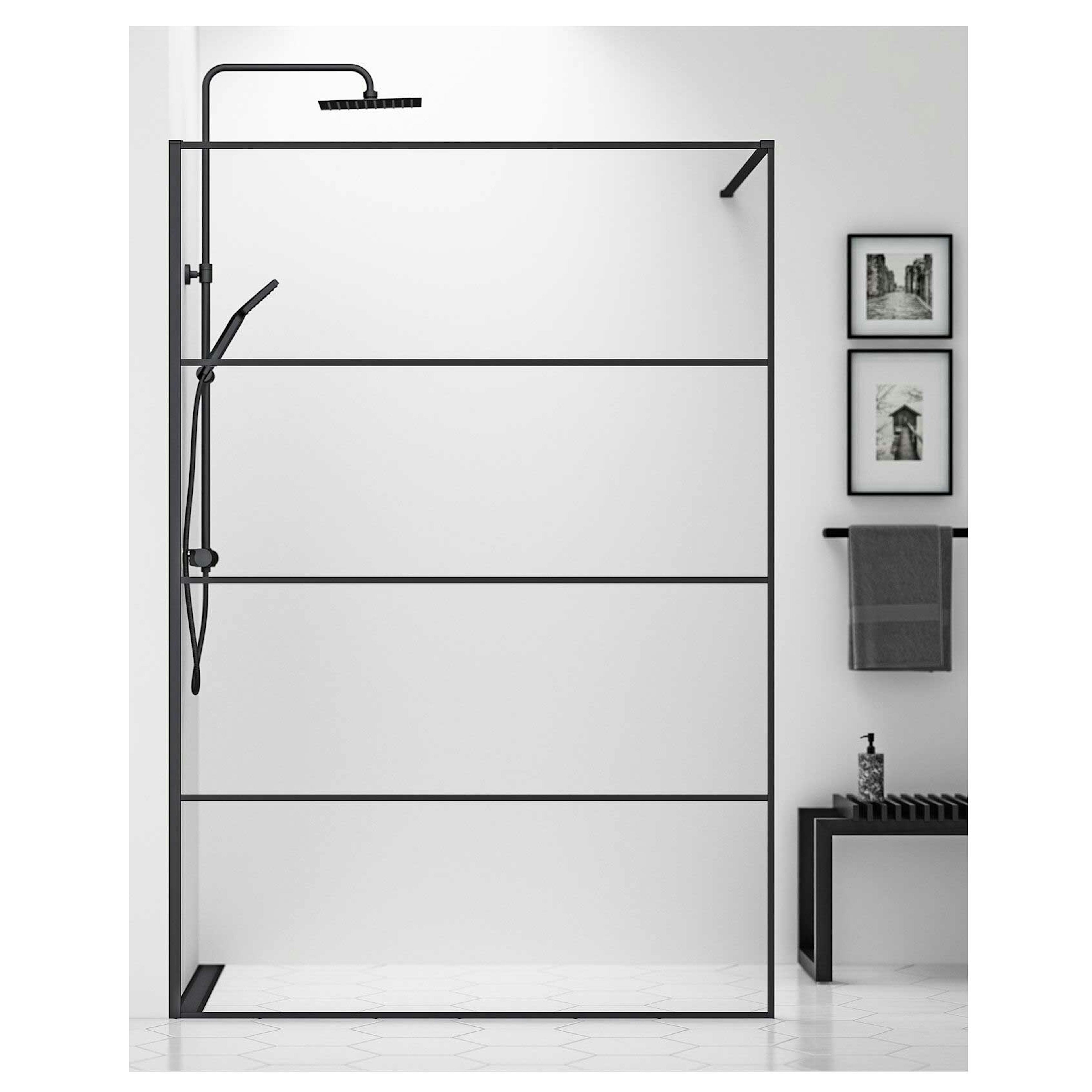 Duschvägg Gustavsberg Square med Spröjs