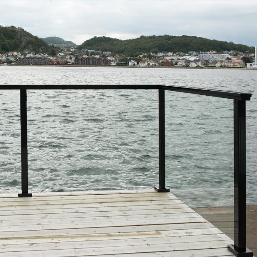 Glasräcke Novoroom Komplett Sektion A-H