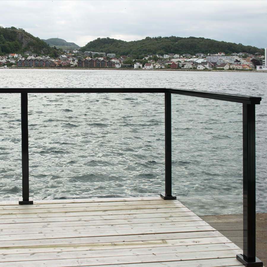 Glasräcke Novoroom Komplett Sektion A-M