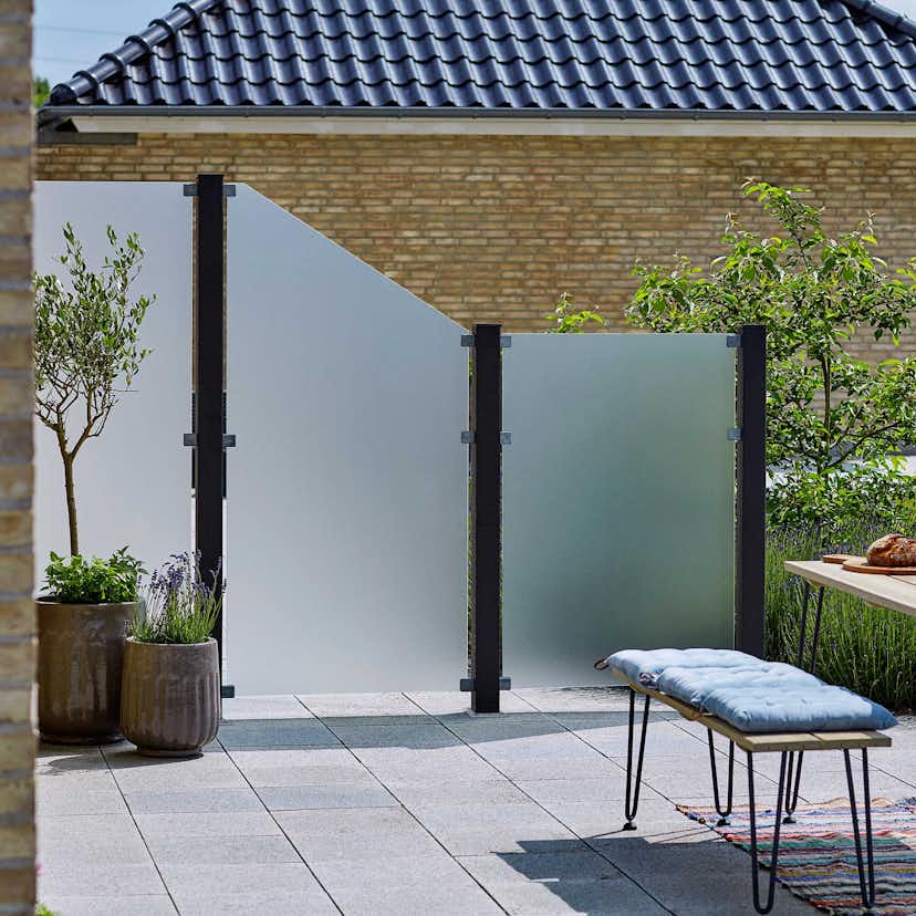 Glasstaket PLUS Frostat 90x180/127