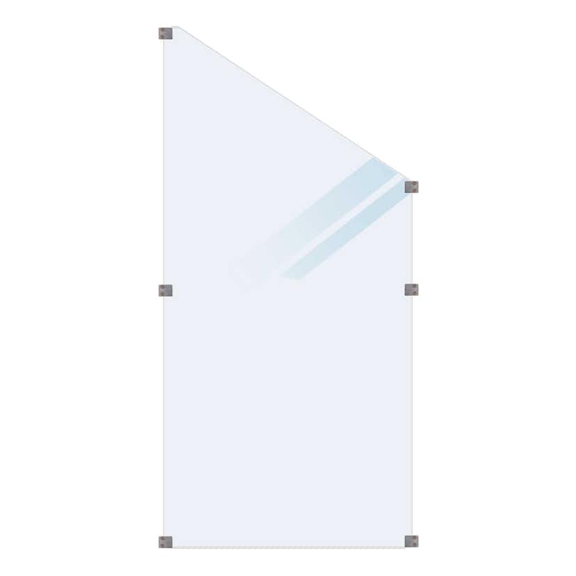 Glasstaket PLUS Frostat 90x180/127