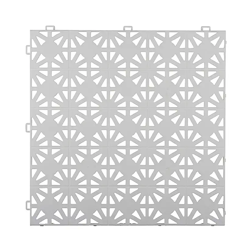 Golvplatta Hestraplattan Hestra Snow White Golvtrall i Plast