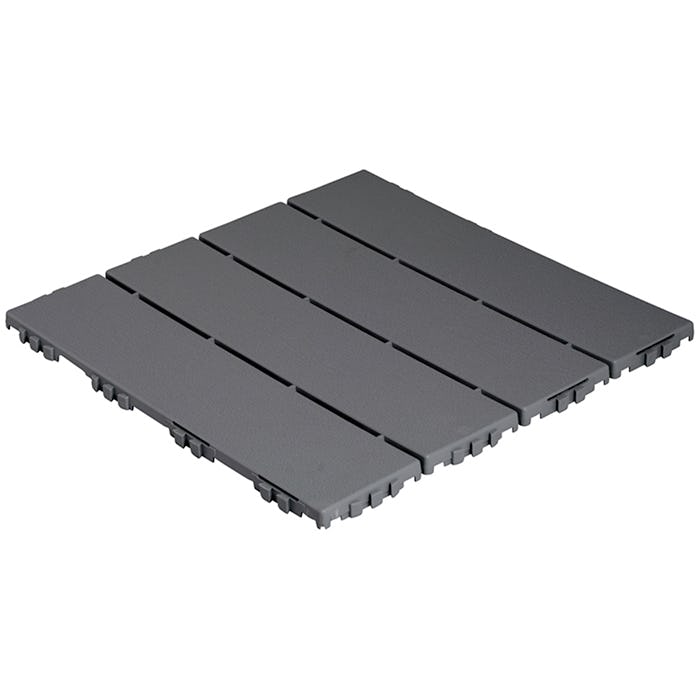 Golvplatta Hestraplattan WoodLook Iron Ore Golvtrall i Plast