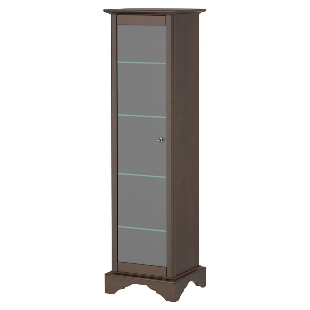 Golvskåp DuoBad Sekel med Frostad Glasdörr