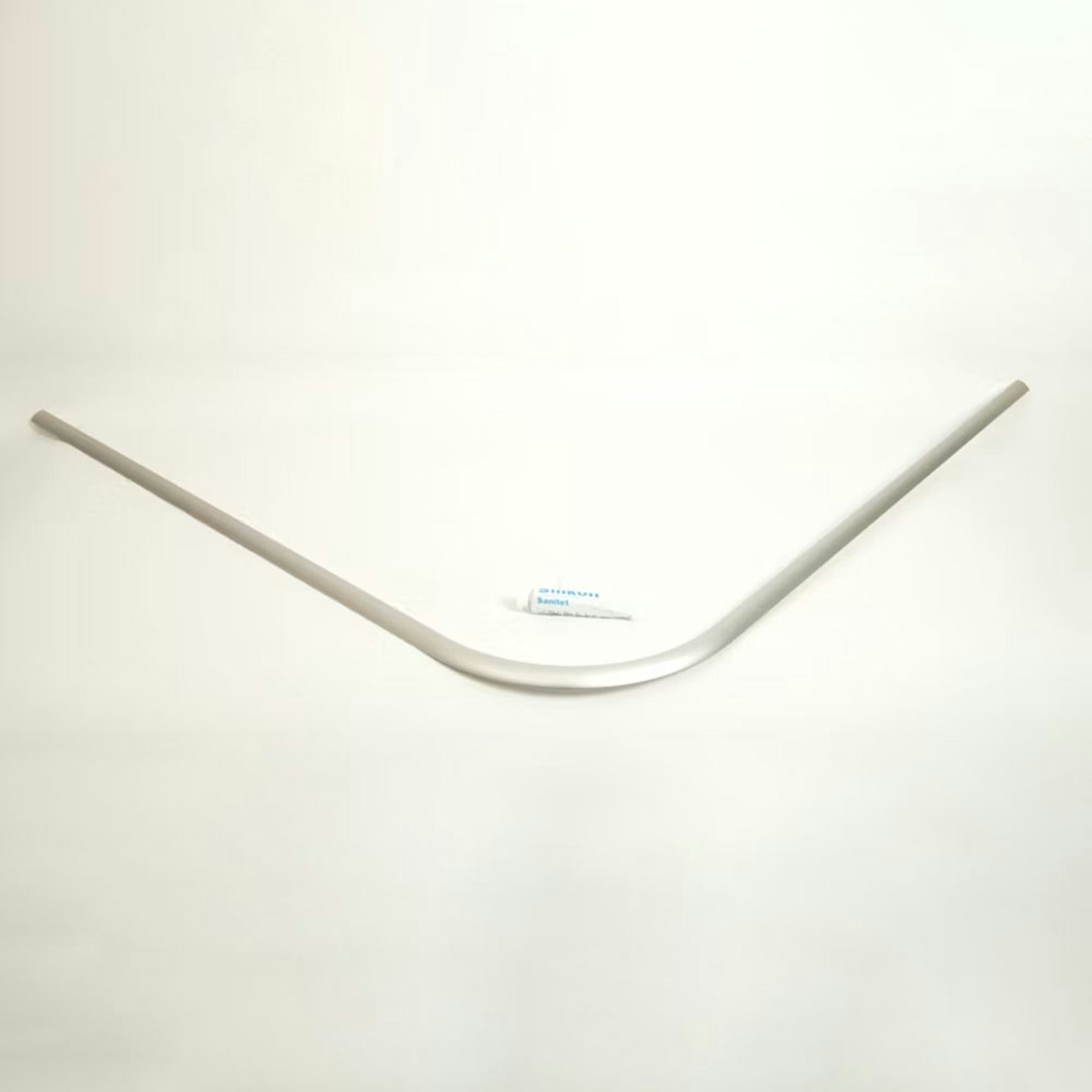 Golvsockel för Contura Shower Space 2000 Naturanodiserad 1200x1200 mm