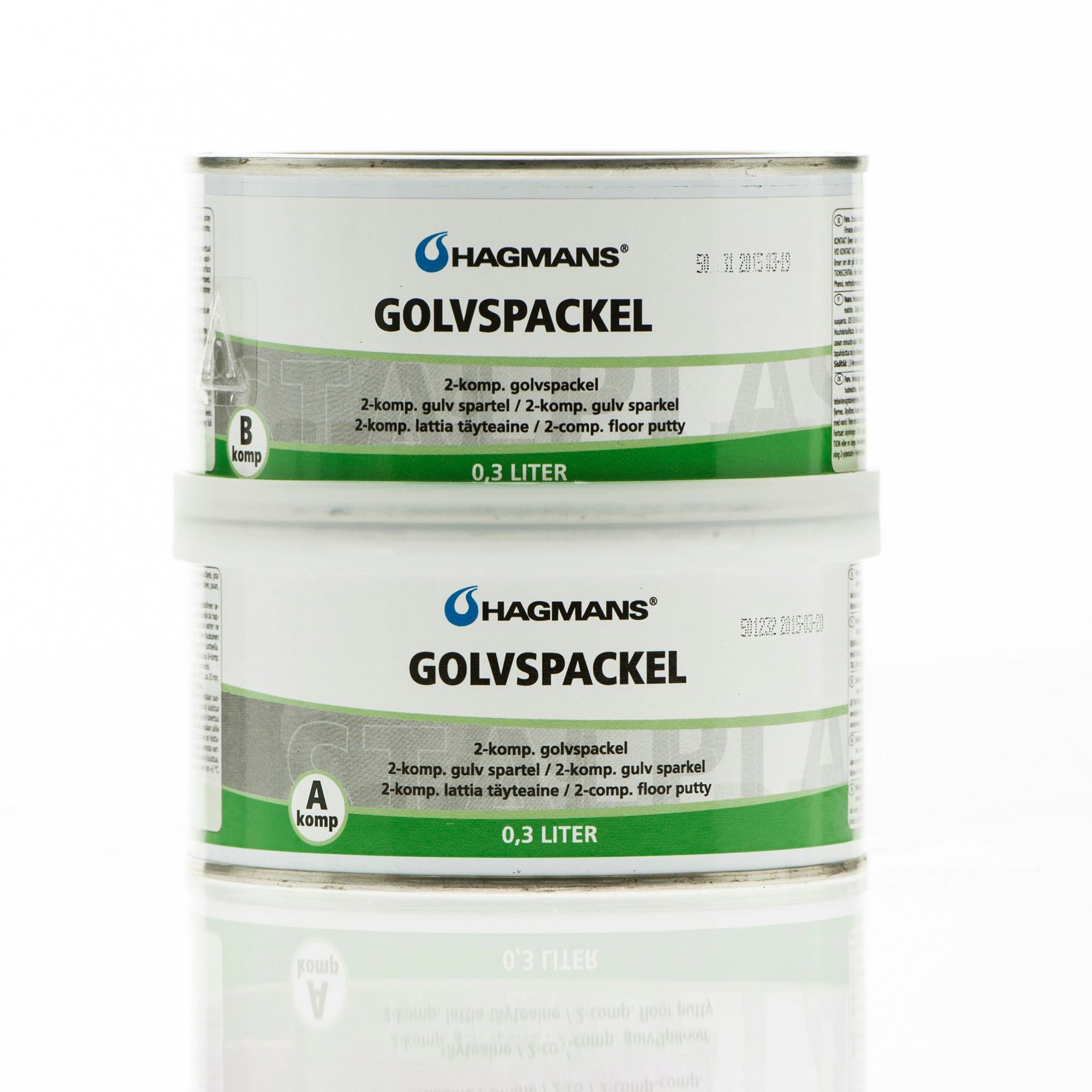 Golvspackel Hagmans 0,6 L