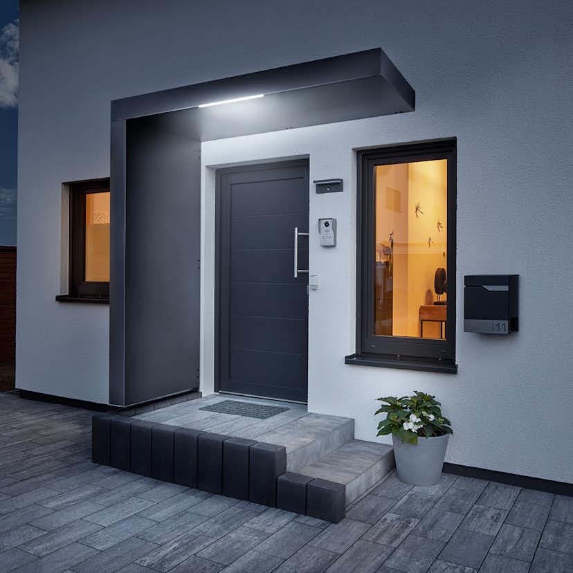 Vindskydd Gop Block BS220 Alu Antracit