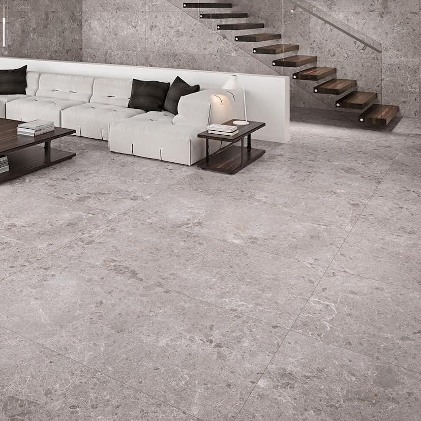 Klinker Tenfors Artic Gris Marmor Matt 80x160 cm