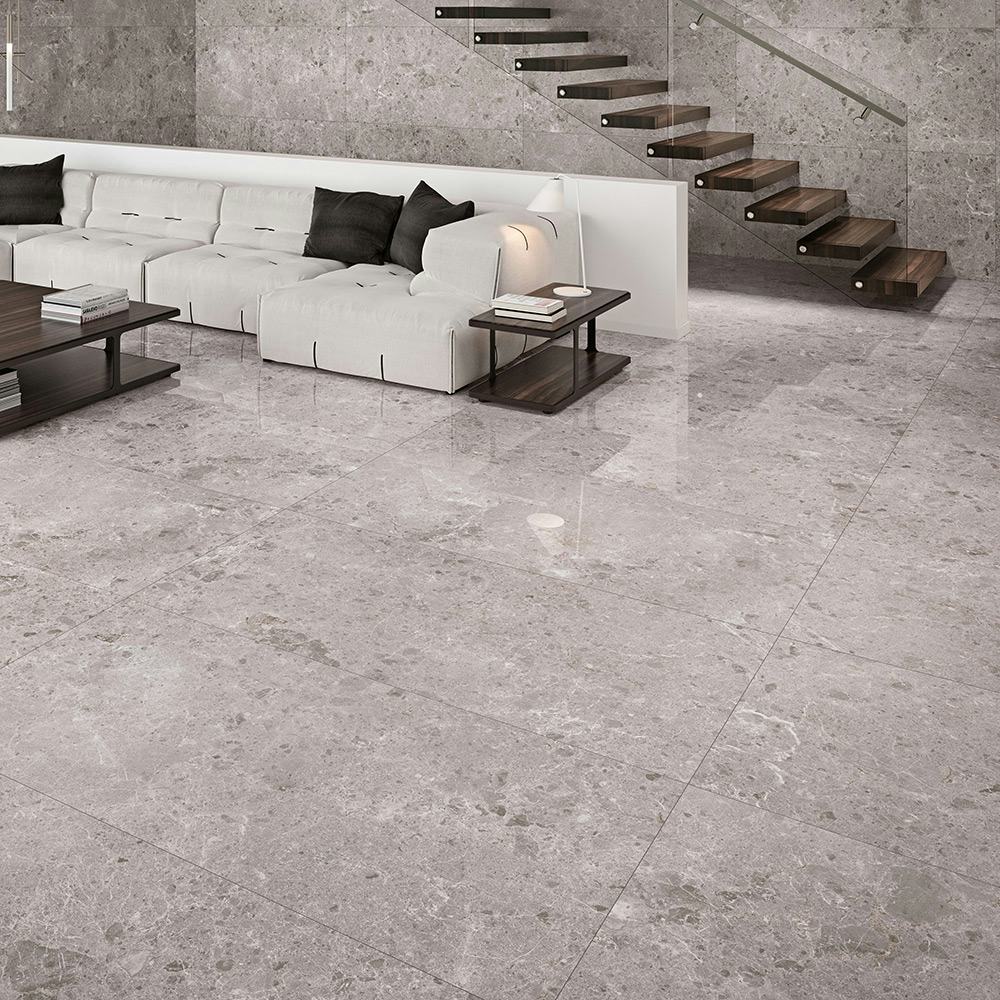 Klinker Tenfors Artic Gris Marmor Blank 78x158 cm