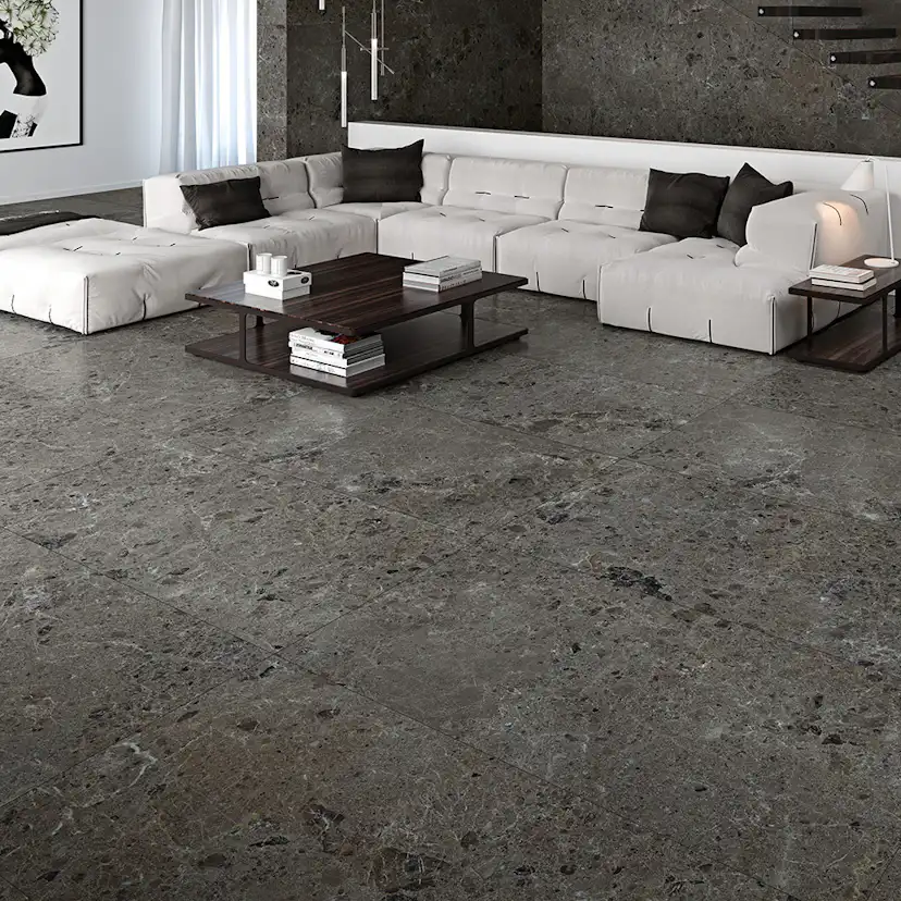 Klinker Tenfors Artic Antracita Marmor Matt 80x160 cm