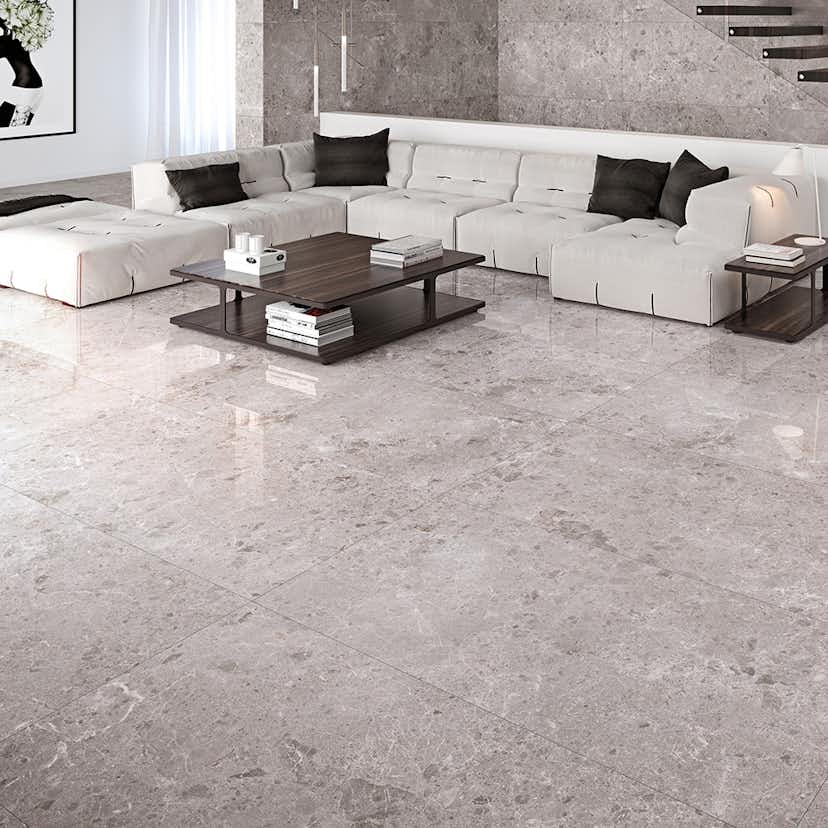 Klinker Tenfors Artic Gris Marmor Blank 59x119 cm