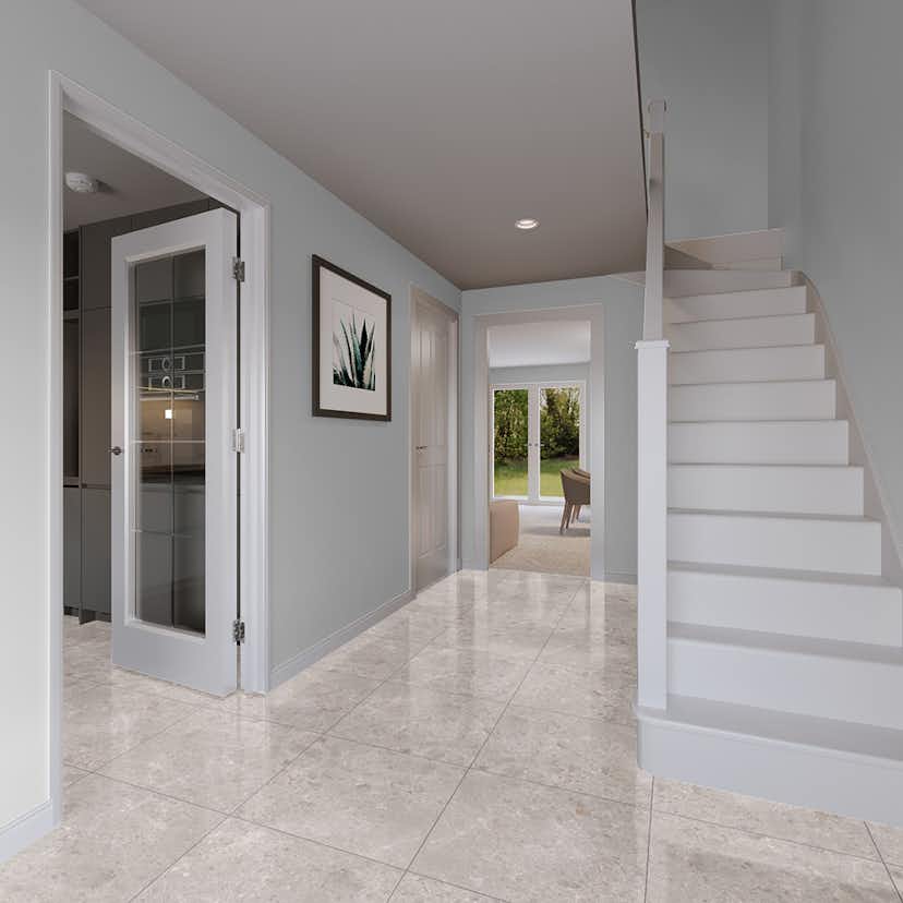 Klinker Tenfors Artic Blanco Marmor Blank 59x59 cm