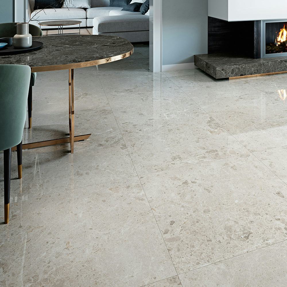 Klinker Tenfors Artic Blanco Marmor Blank 59x59 cm