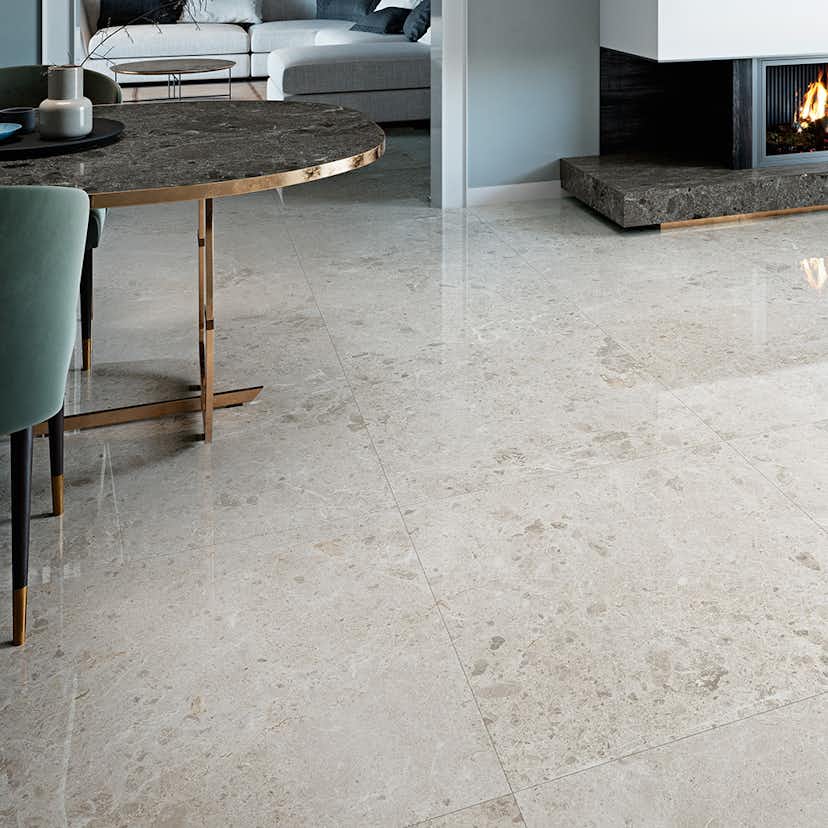 Klinker Tenfors Artic Blanco Marmor Blank 59x59 cm