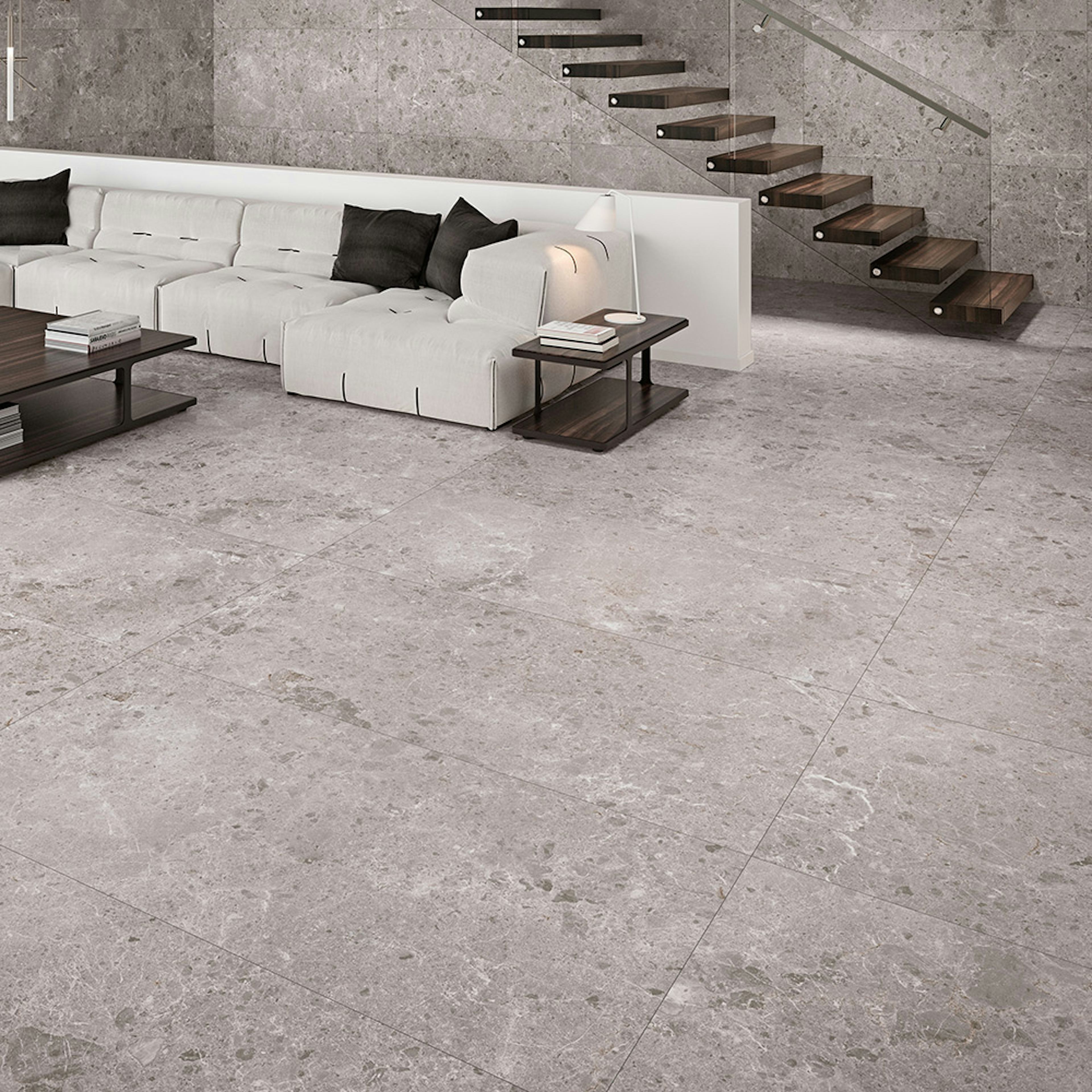 Klinker Tenfors Artic Gris Marmor Matt 60x60 cm