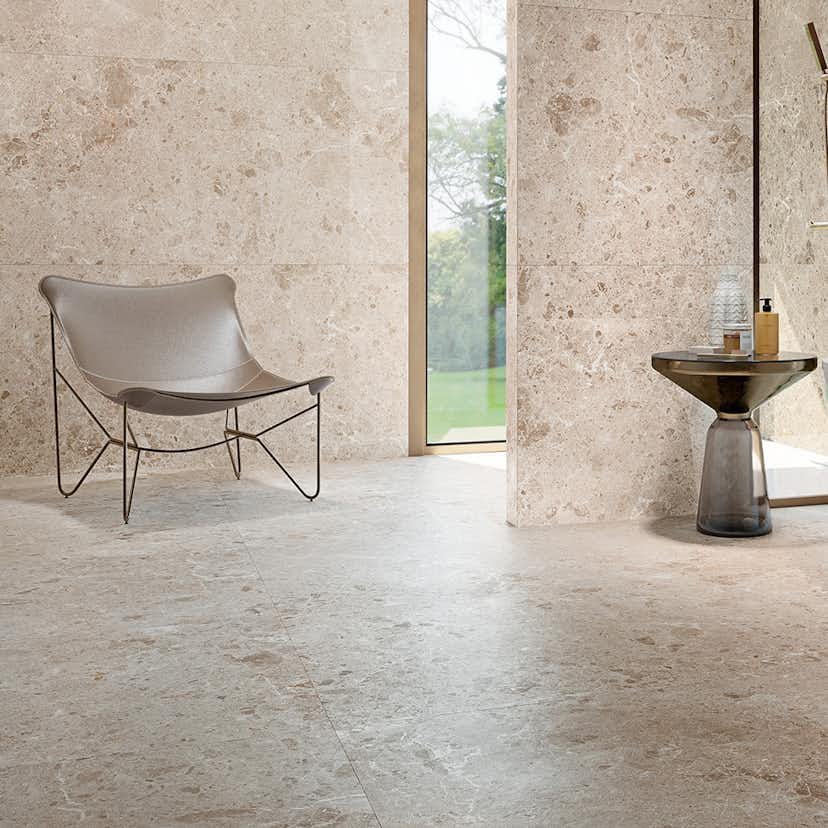 Klinker Tenfors Artic Beige Marmor Matt 60x60 cm