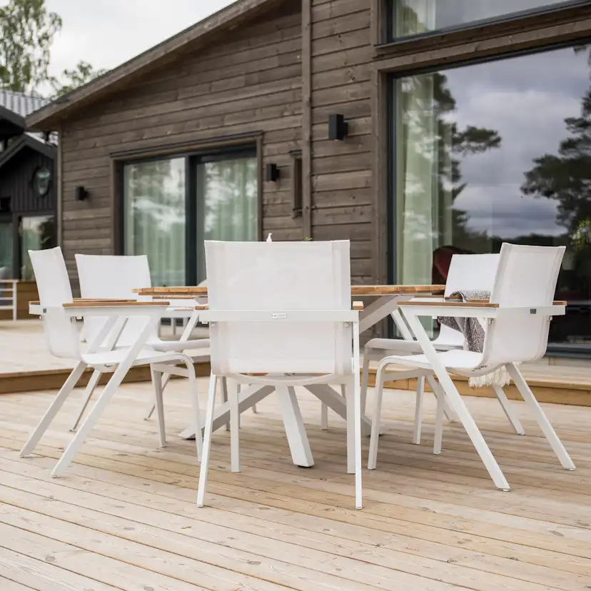 Matgrupp Venture Home Meya Ø 140 med 6 Stolar