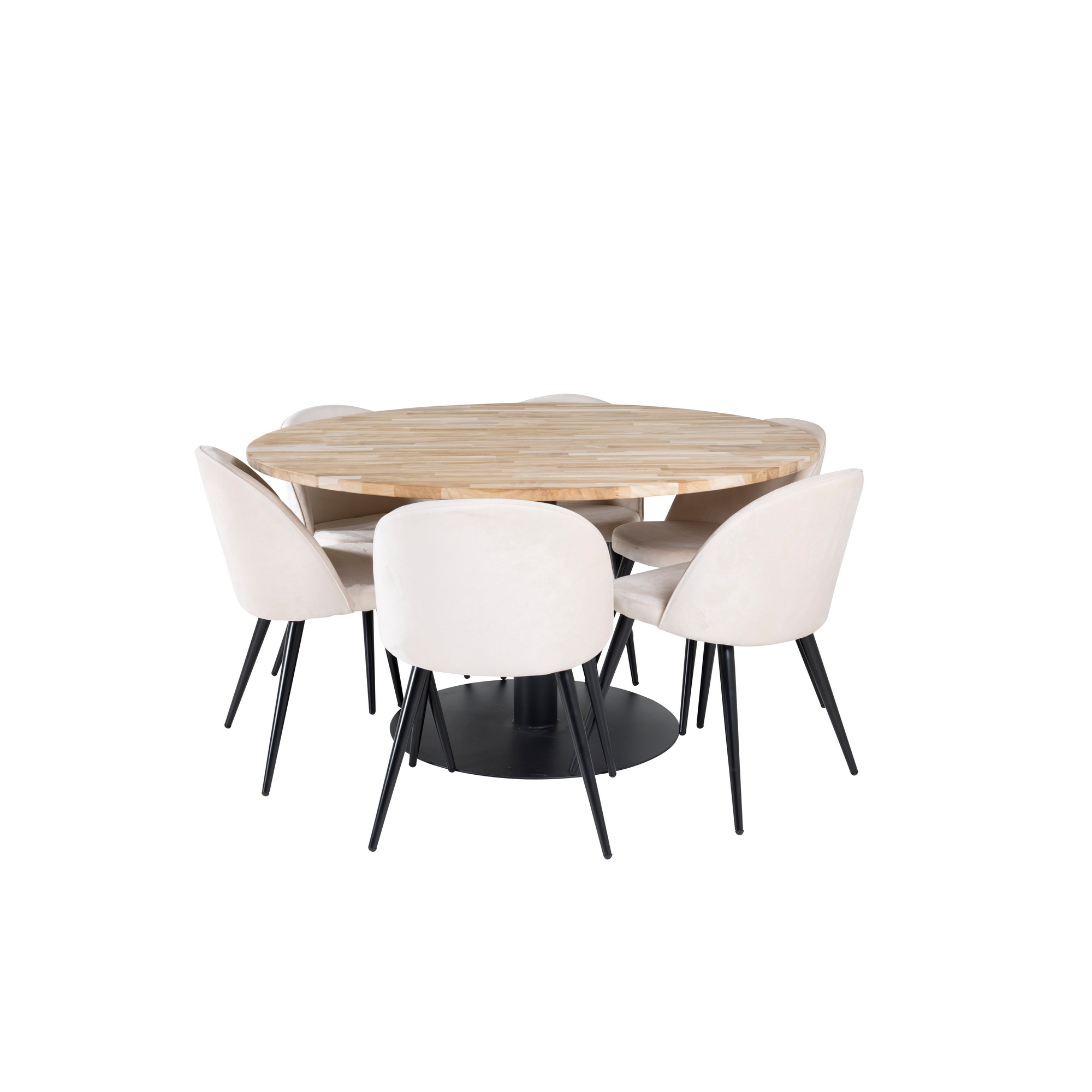 Matgrupp Venture Home Cornelia med 6 Valentina Stolar