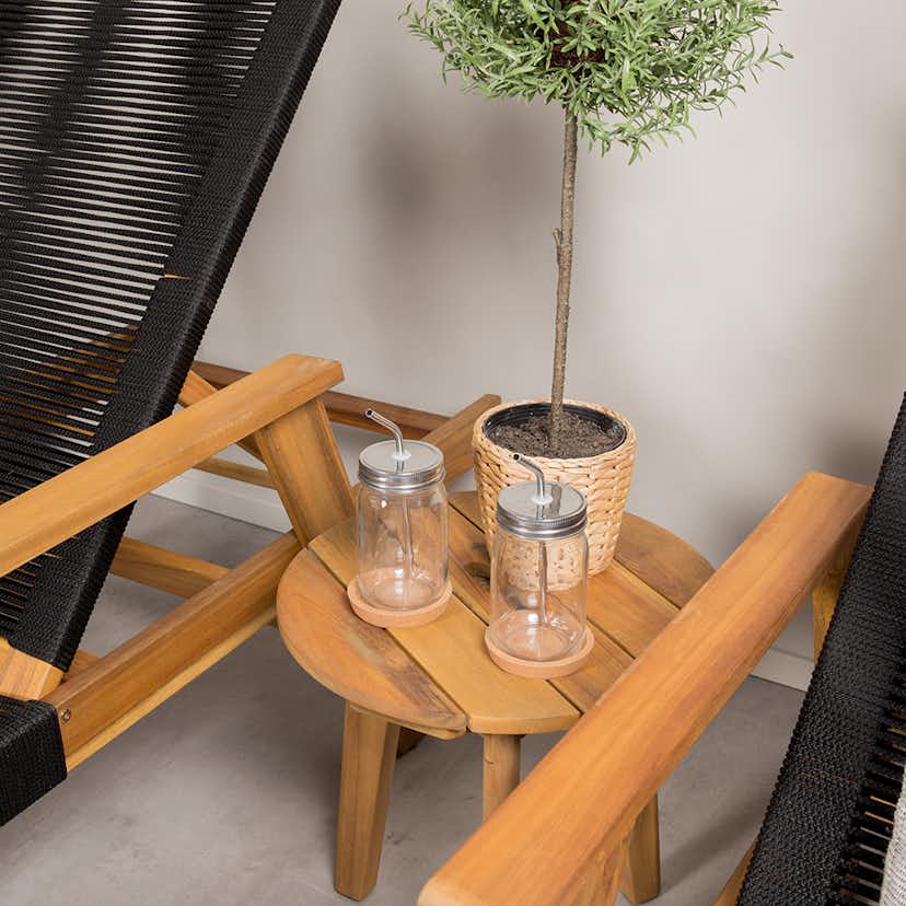 Loungeset Venture Home Little John med Chania Bord Utomhus