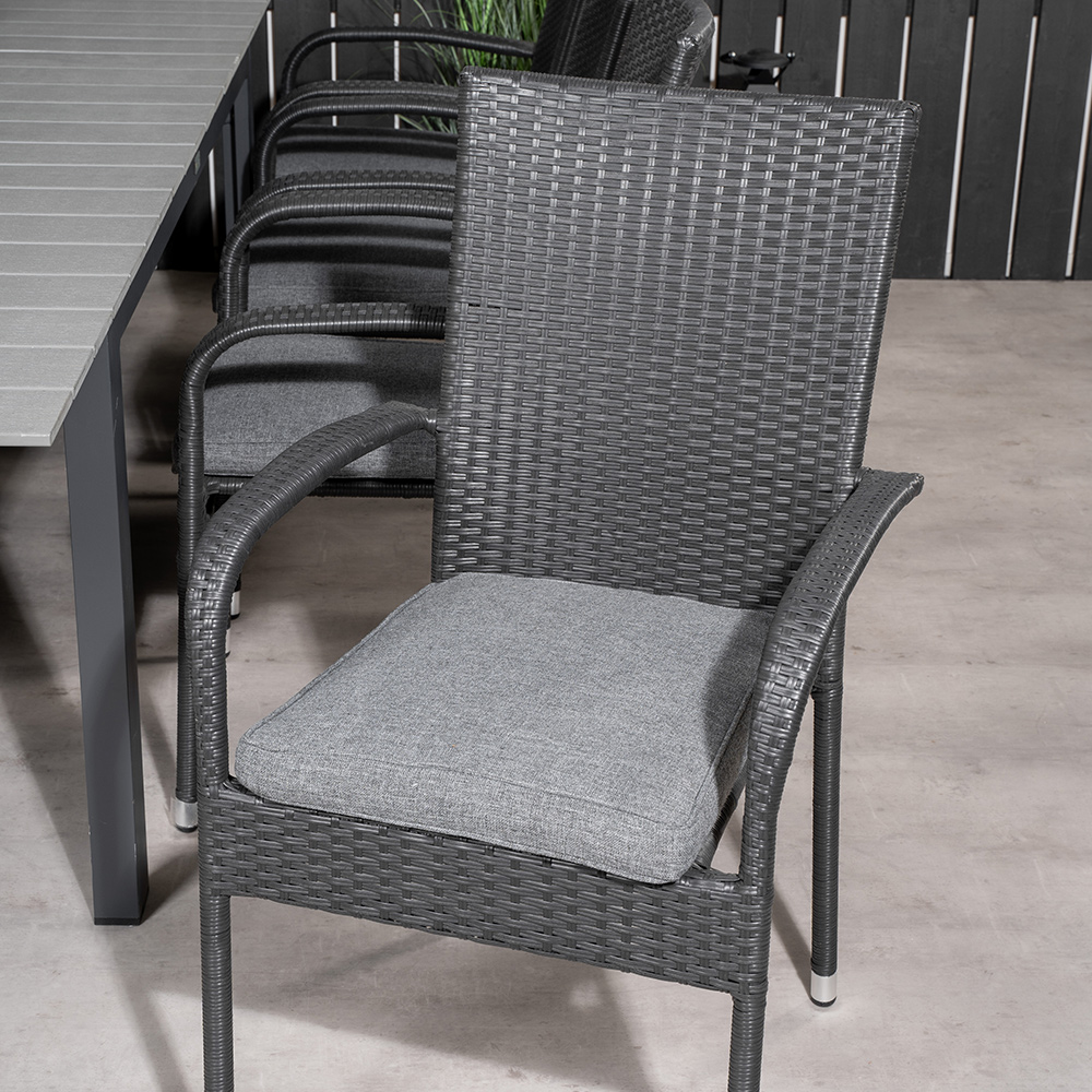 Matgrupp Venture Home Lova 160/240 med 8 Asta Stolar