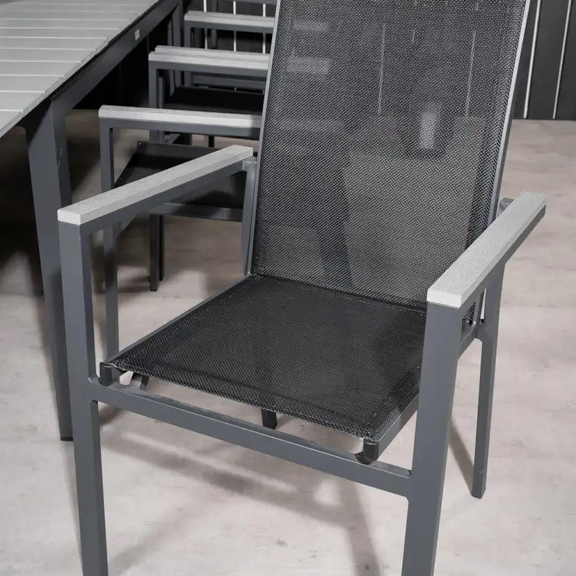 Matgrupp Venture Home Lova 160/240 med 8 Pincy Stolar