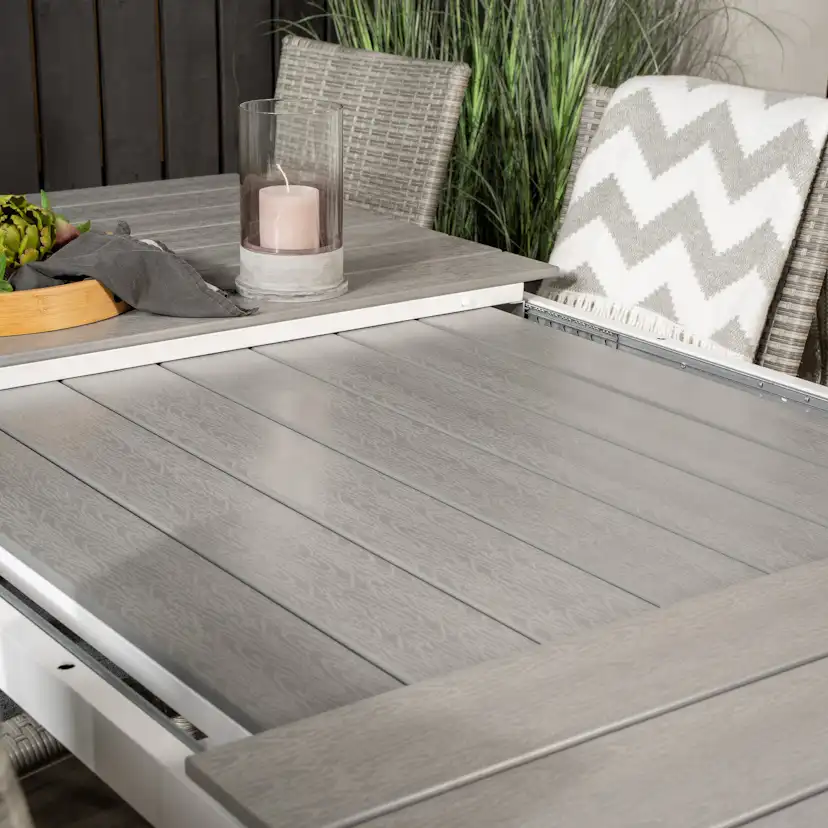 Matgrupp Venture Home Lova 160/240 med 8 Asta Stolar