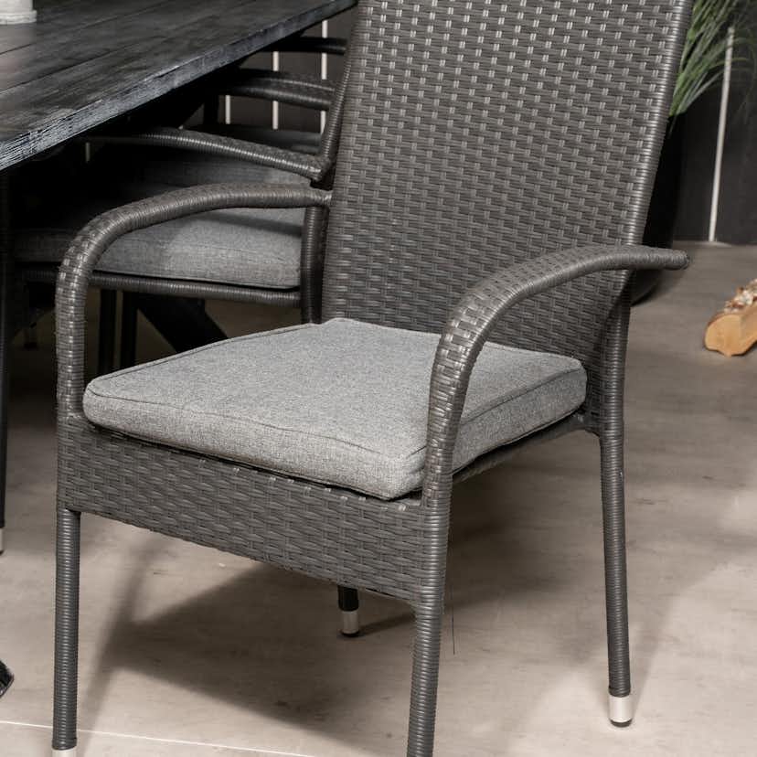 Matgrupp Venture Home Rossi 200 med 6 Asta Stolar