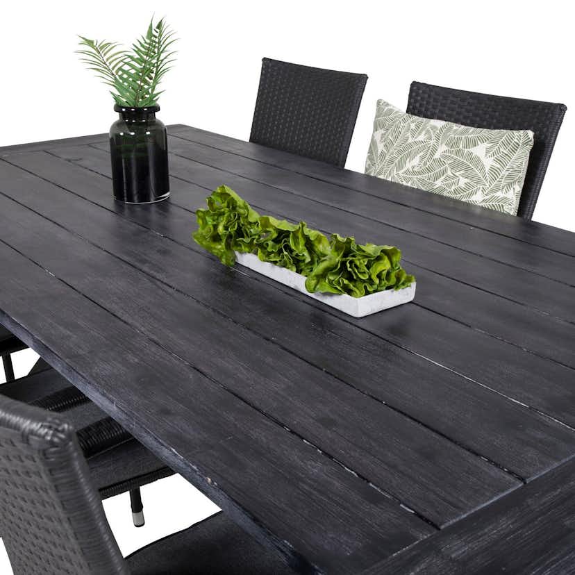 Matgrupp Venture Home Rossi 200 med 6 Asta Stolar