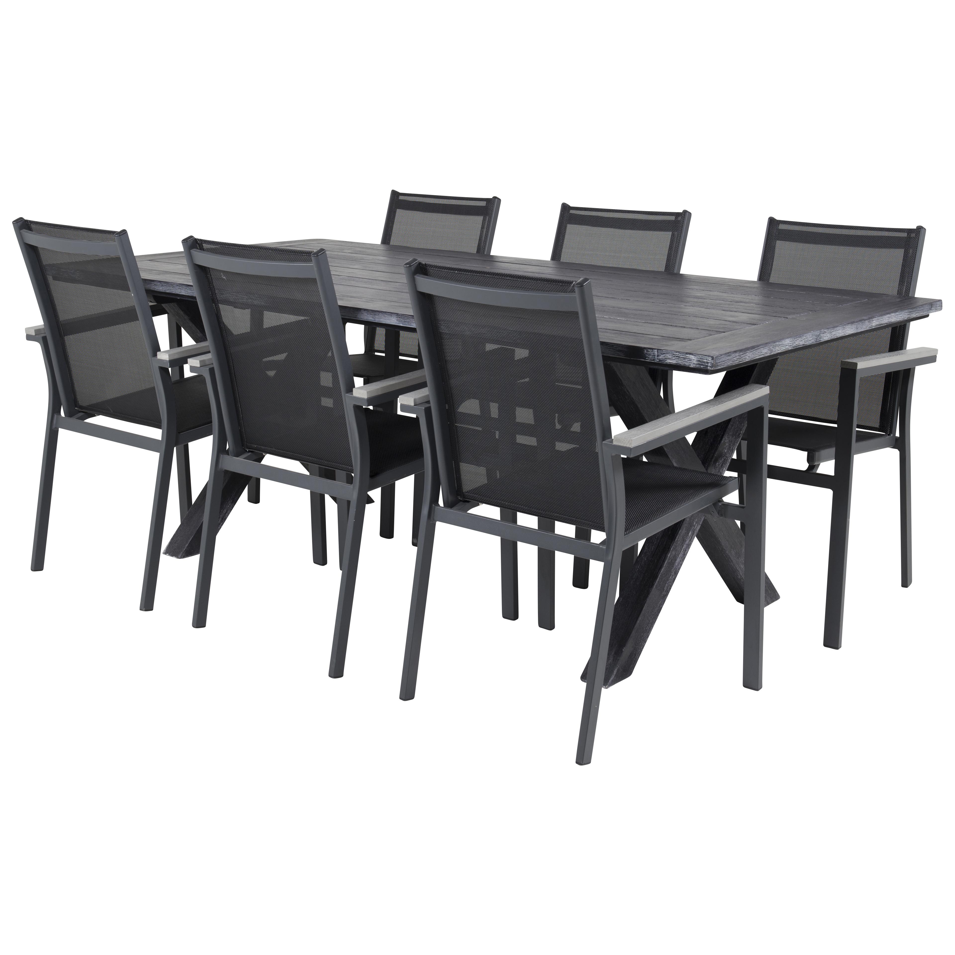 Matgrupp Venture Home Rossi 200 med 6 Pincy Stolar