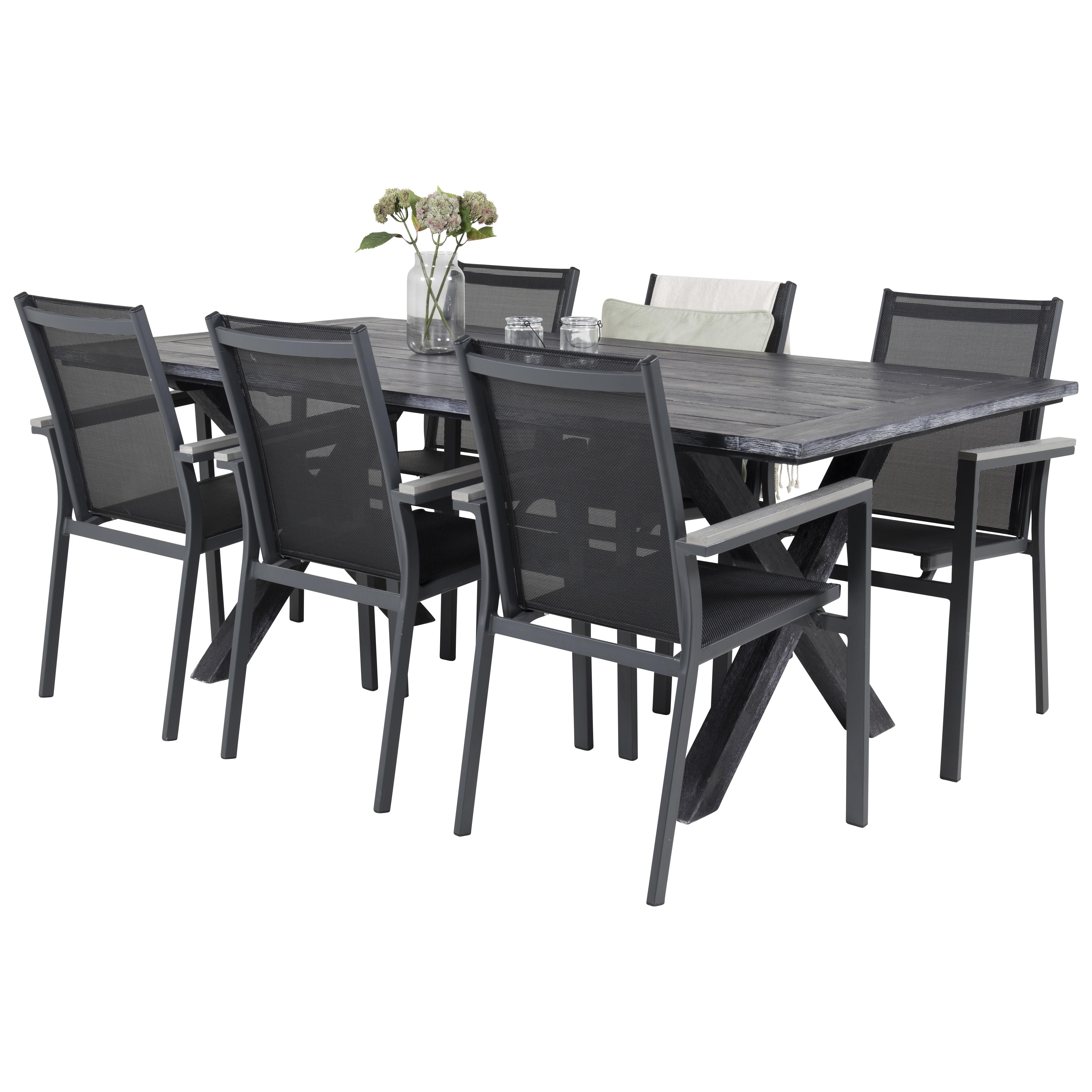 Matgrupp Venture Home Rossi 200 med 6 Pincy Stolar