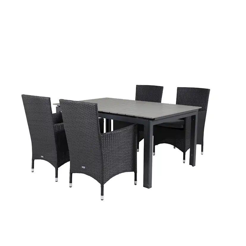 Matgrupp Venture Home Lova 160/240 med 4 Milwa Stolar