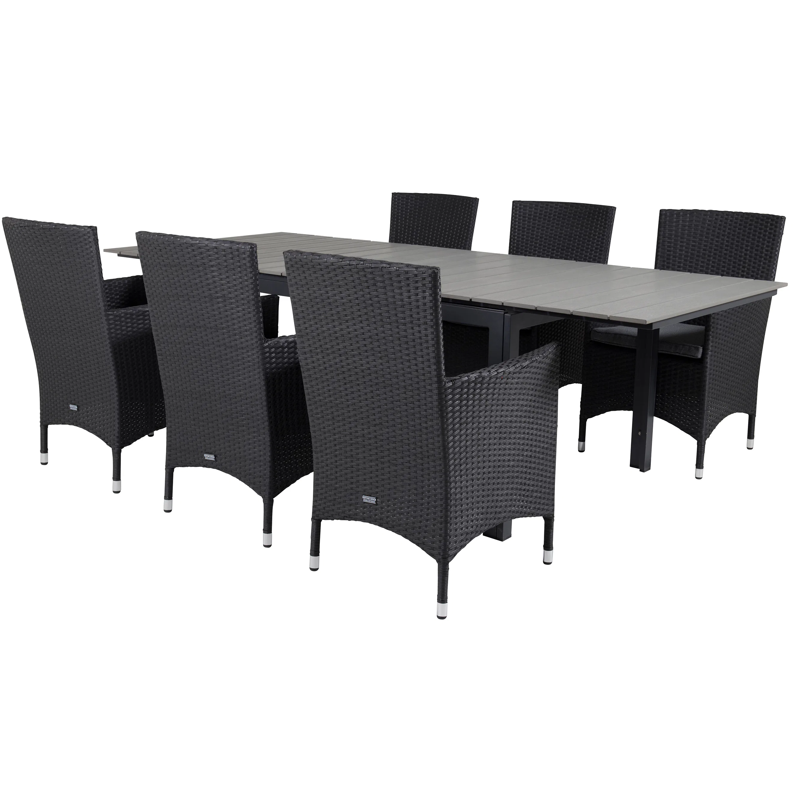 Matgrupp Venture Home Lova 160/240 med 6 Milwa Stolar